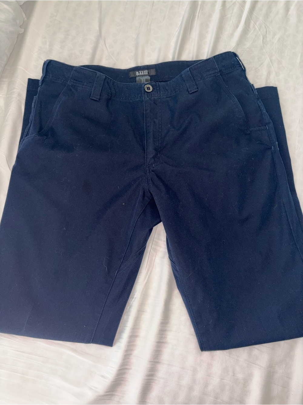 Men's Navy 5 11 chino pants